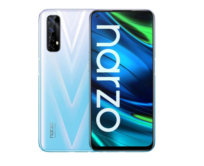 realme Narzo 20 Pro — Vista Trasera Oficial