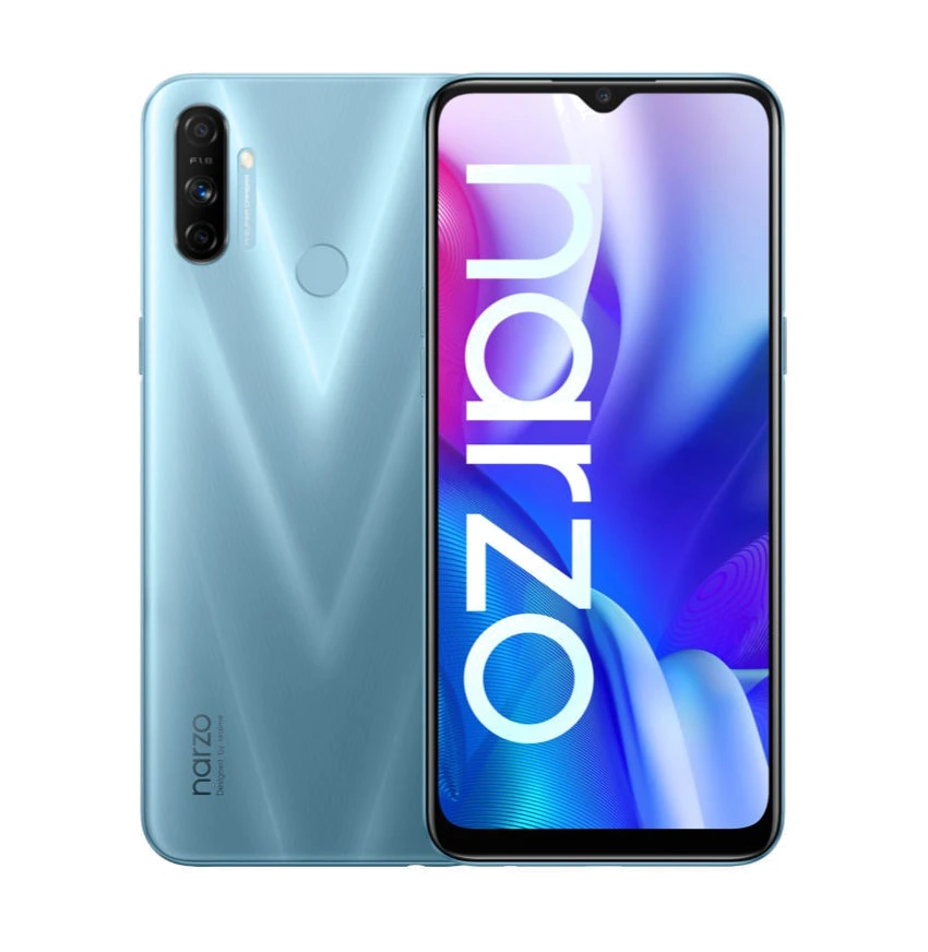 realme Narzo 20A — Vista Trasera Oficial