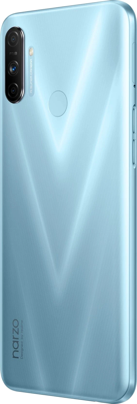 realme Narzo 20A — Perfil Lateral y Chasis
