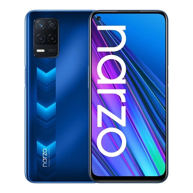 realme Narzo 30 5G — Vista Trasera Oficial
