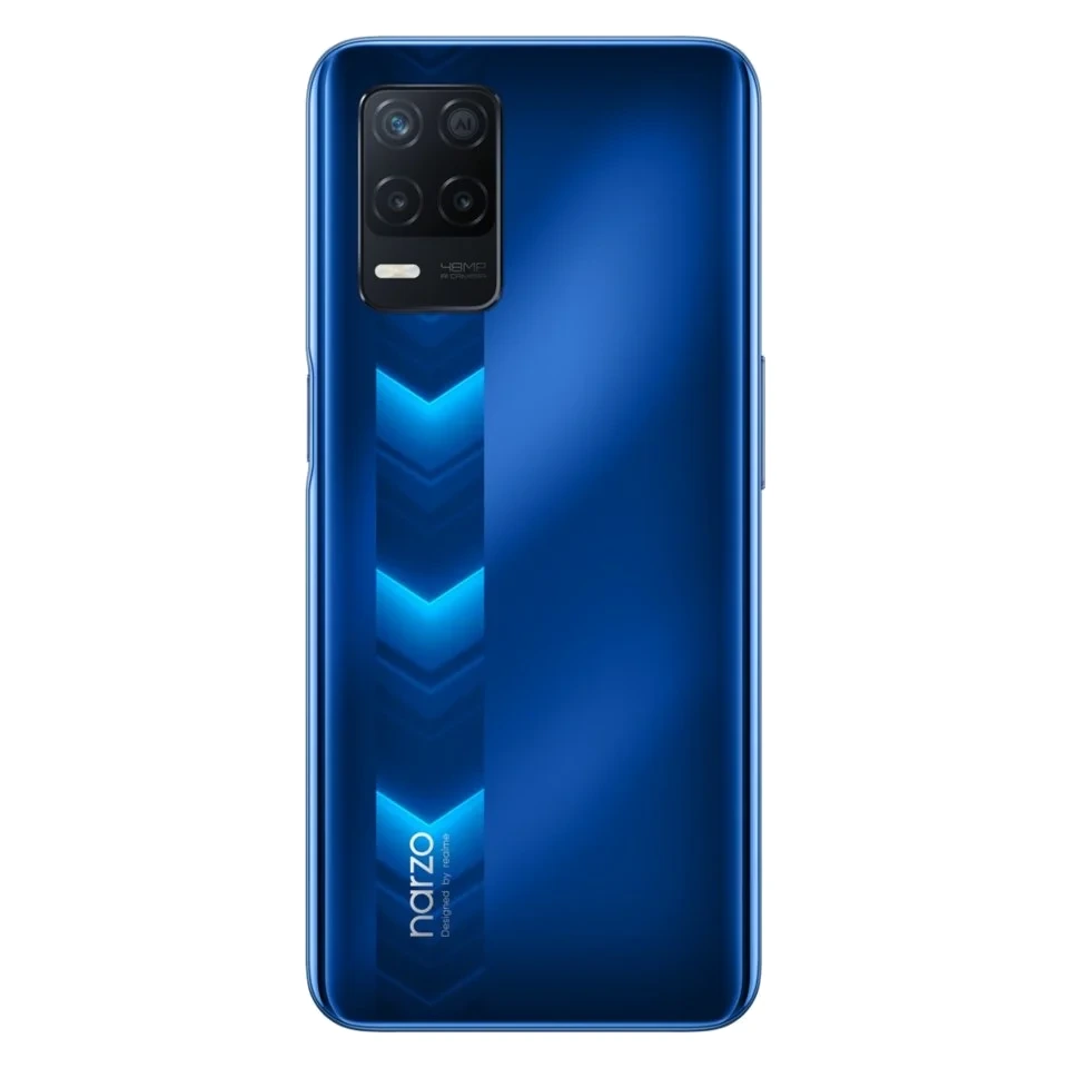 realme Narzo 30 5G — Perfil Lateral y Chasis