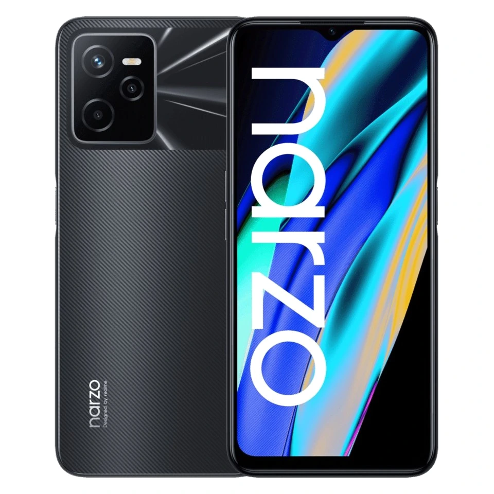 realme narzo 50A Prime — Vista Trasera Oficial
