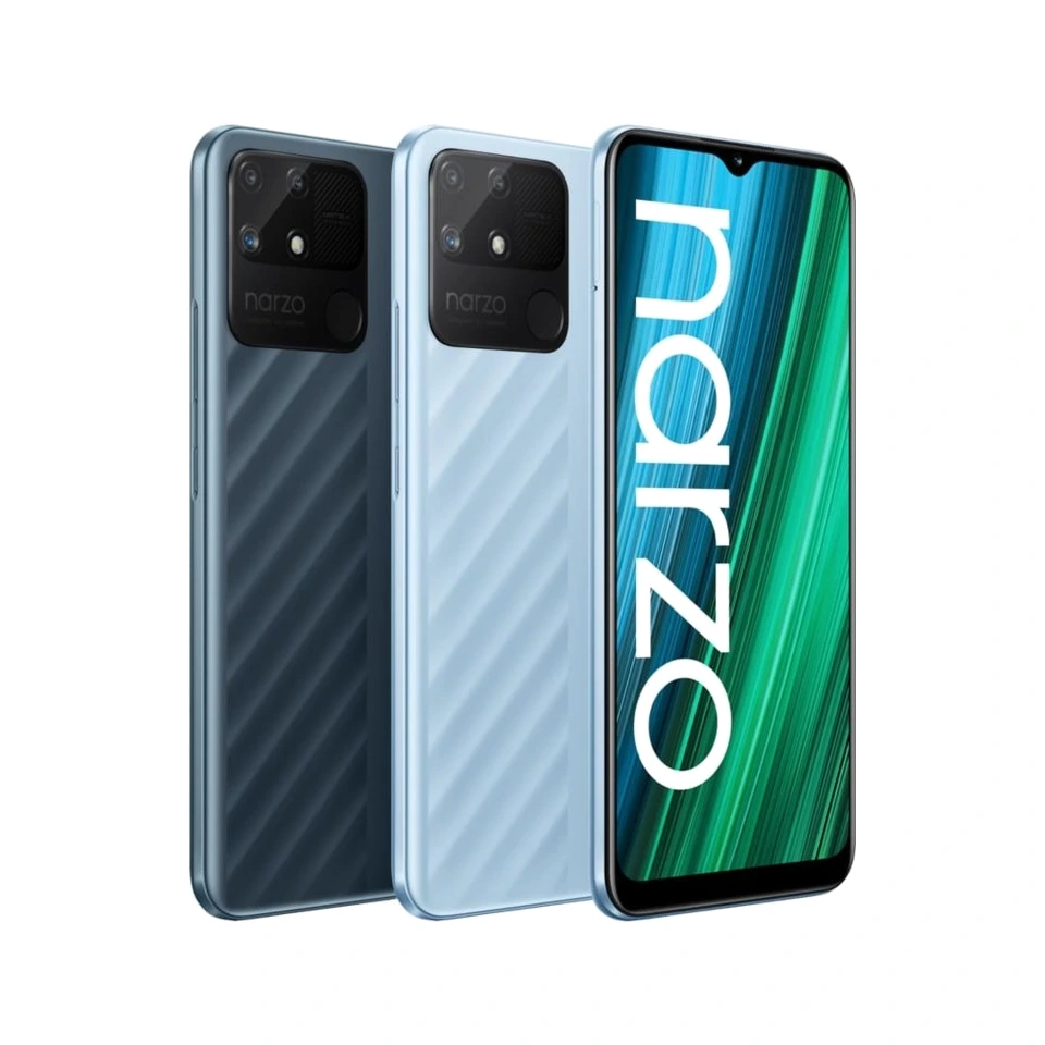 realme Narzo 50A — Vista Trasera Oficial