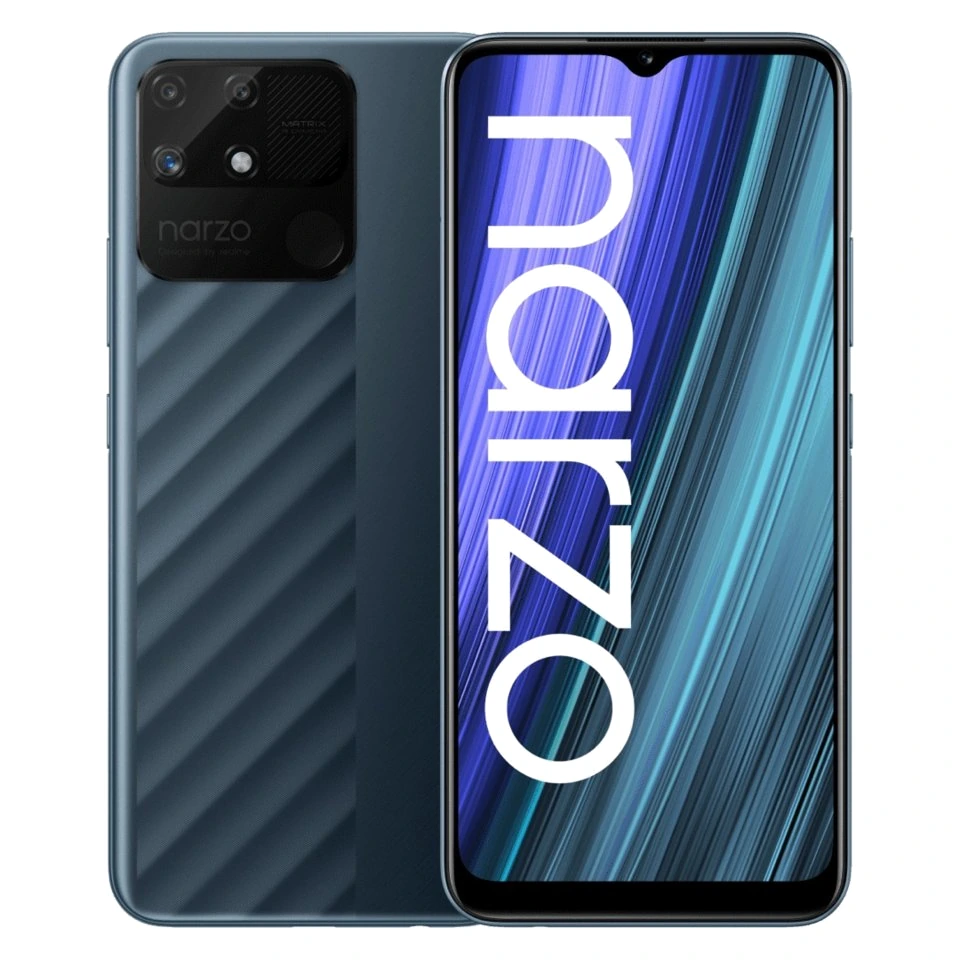 realme Narzo 50A — Perspectiva de Estudio