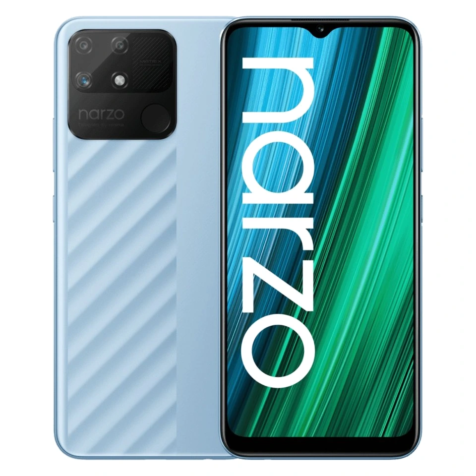 realme Narzo 50A — Perfil Lateral y Chasis