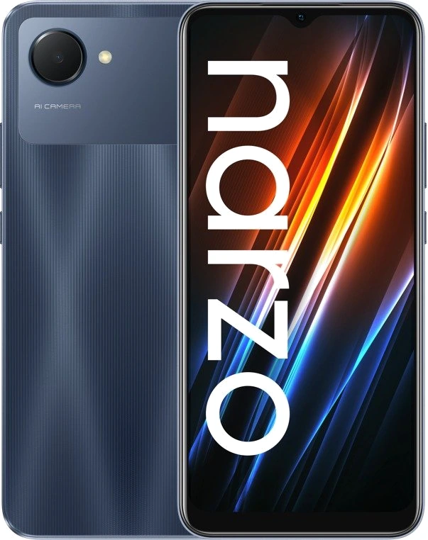 realme Narzo 50i Prime — Vista Trasera Oficial