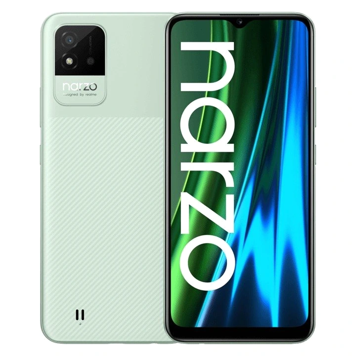 realme Narzo 50i — Perfil Lateral y Chasis