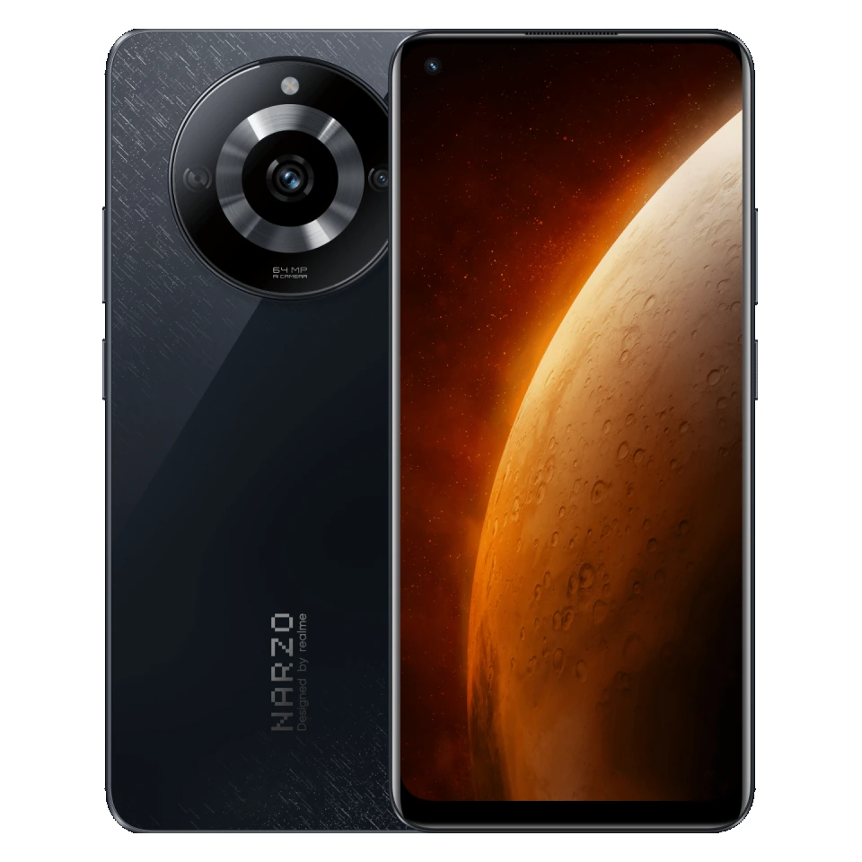 realme Narzo 60 — Vista Trasera Oficial