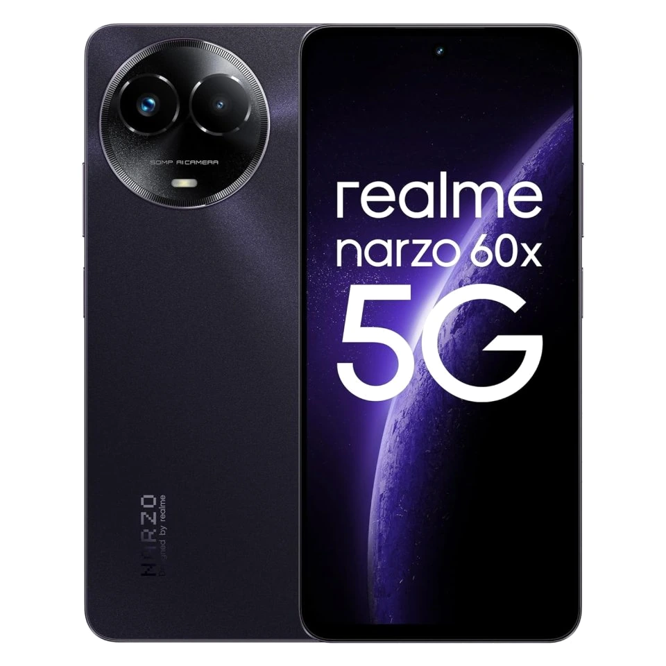realme Narzo 60x 5G — Perspectiva de Estudio