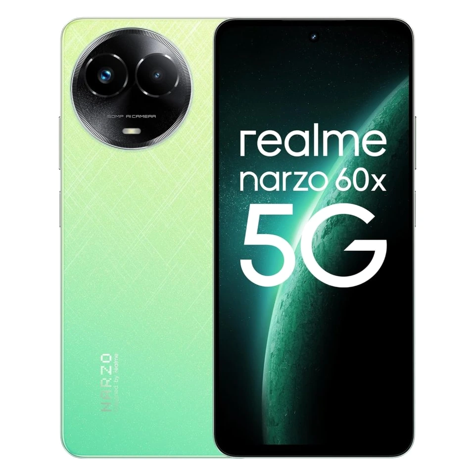realme Narzo 60x 5G — Perfil Lateral y Chasis