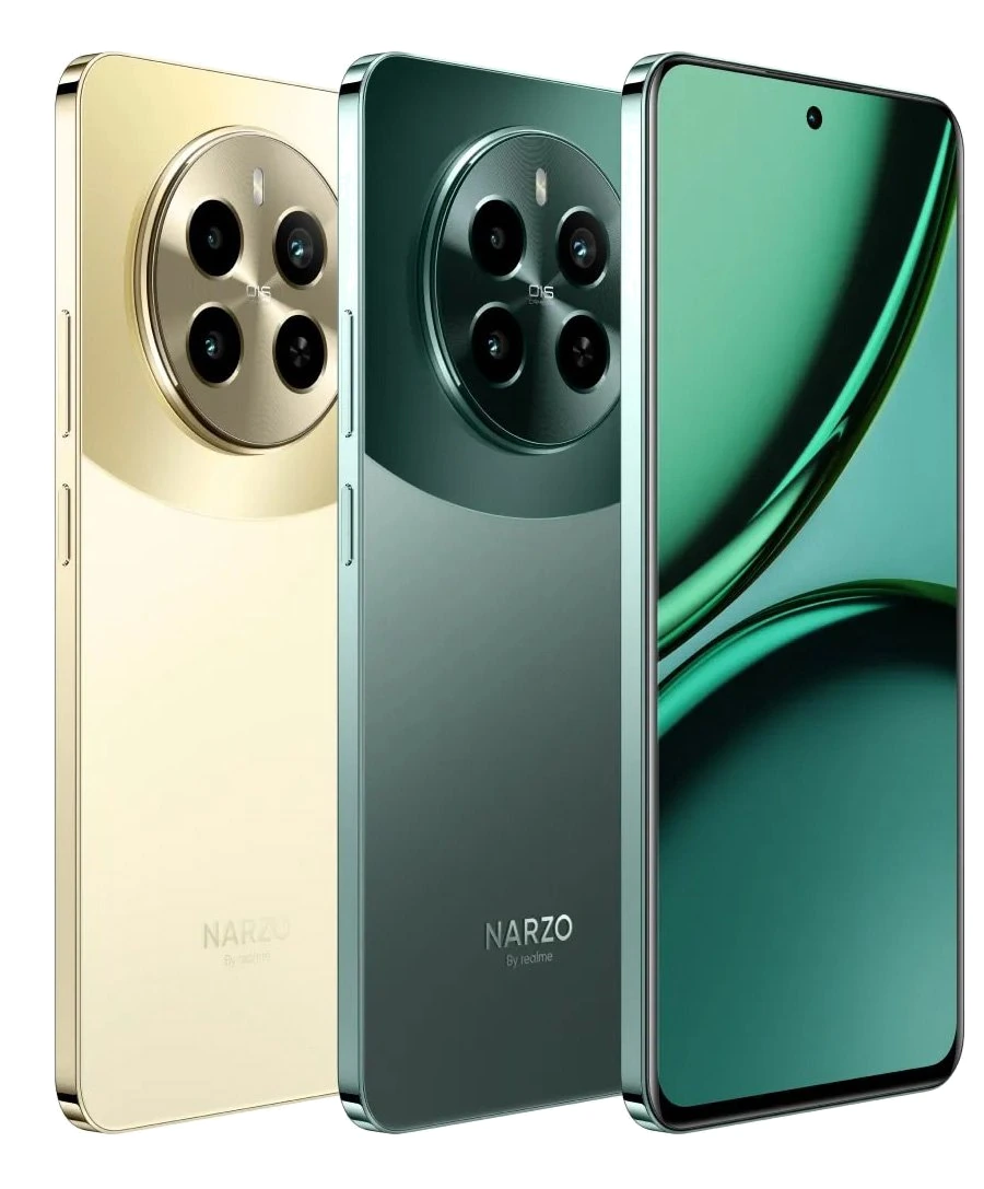 realme NARZO 70 Pro 5G — Vista Trasera Oficial