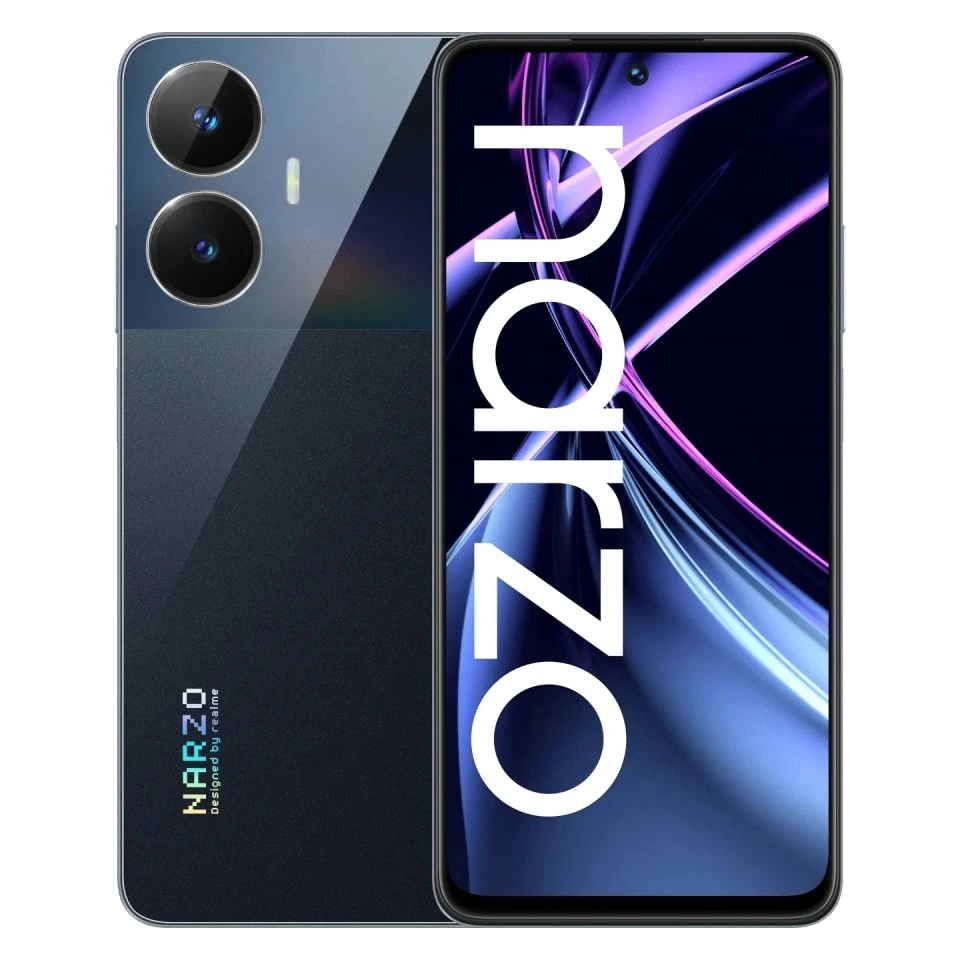 realme Narzo N55 — Vista Trasera Oficial