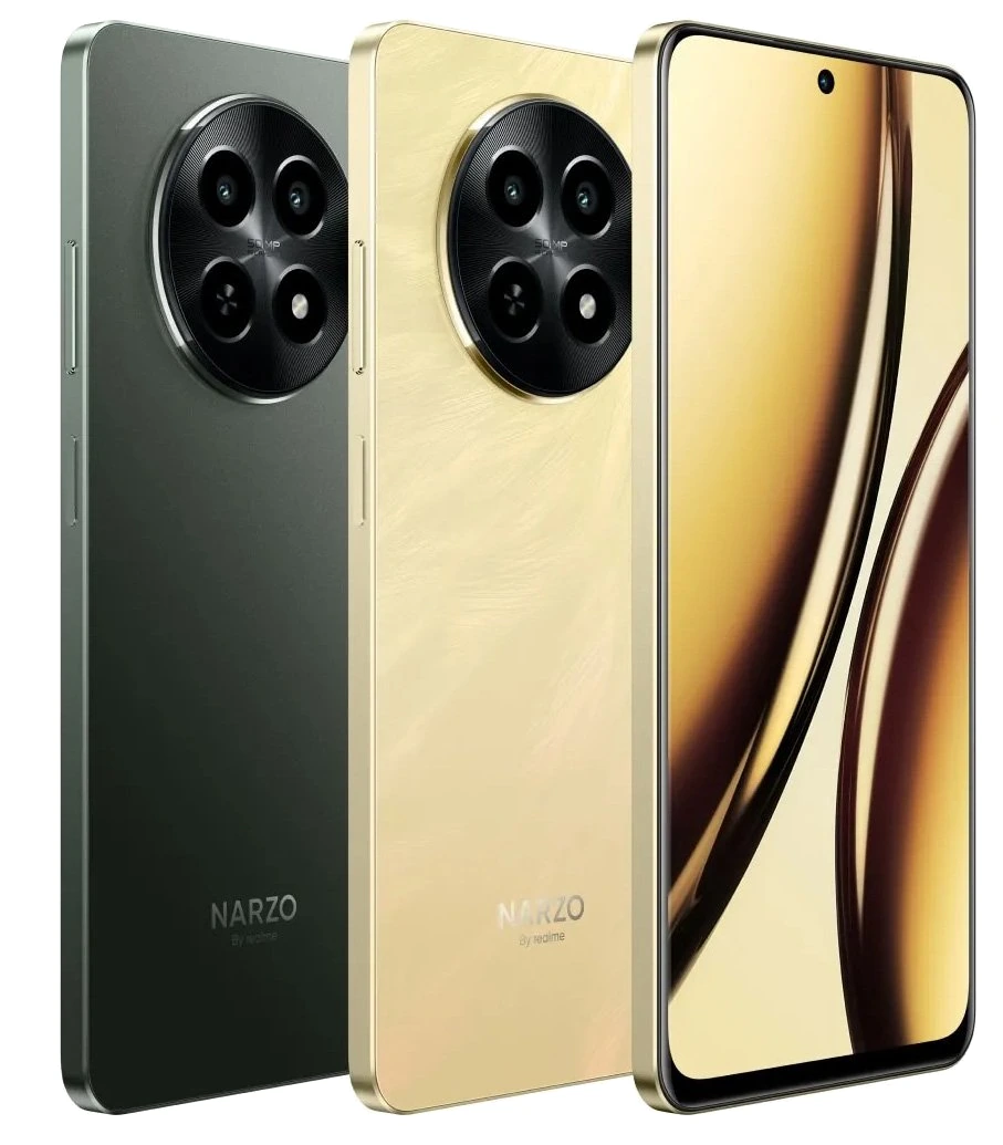 realme Narzo N65 5G — Vista Trasera Oficial