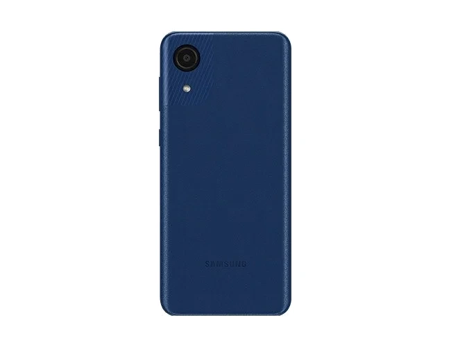 Samsung A03 Core — Perfil Lateral y Chasis