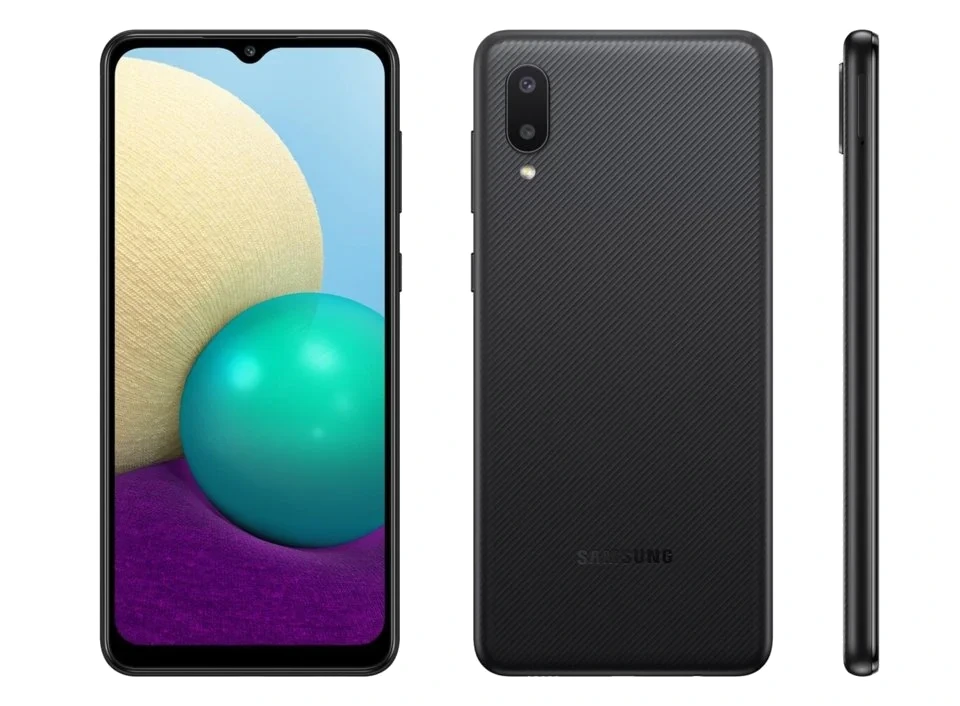 Samsung Galaxy A02 — Perspectiva de Estudio