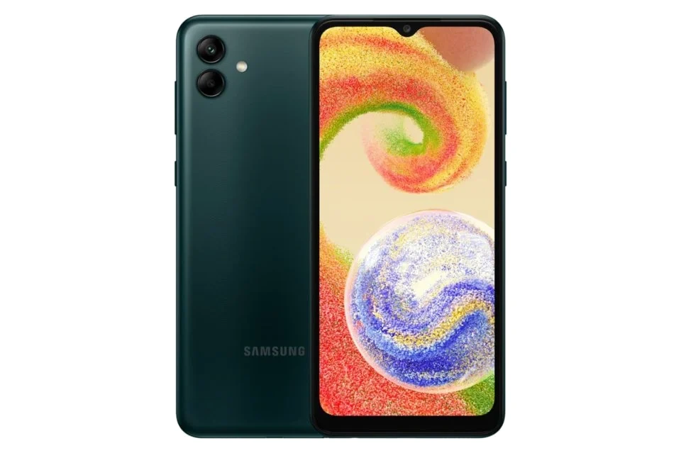 Samsung Galaxy A04 — Perspectiva de Estudio