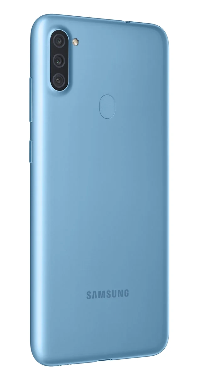 Samsung Galaxy A11 — Perfil Lateral y Chasis