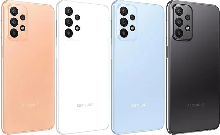 Samsung Galaxy A23 4G — Vista Trasera Oficial