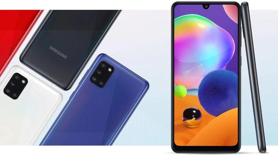 Samsung Galaxy A31 — Vista Trasera Oficial