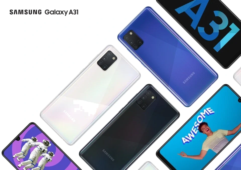 Samsung Galaxy A31 — Acabado Oficial