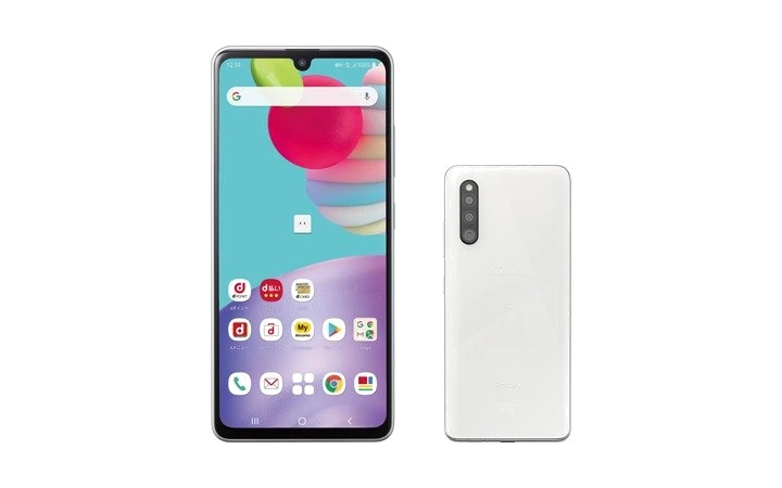 Samsung Galaxy A41 — Perspectiva de Estudio
