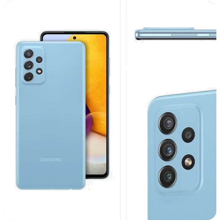 Samsung Galaxy A72 — Perfil Lateral y Chasis