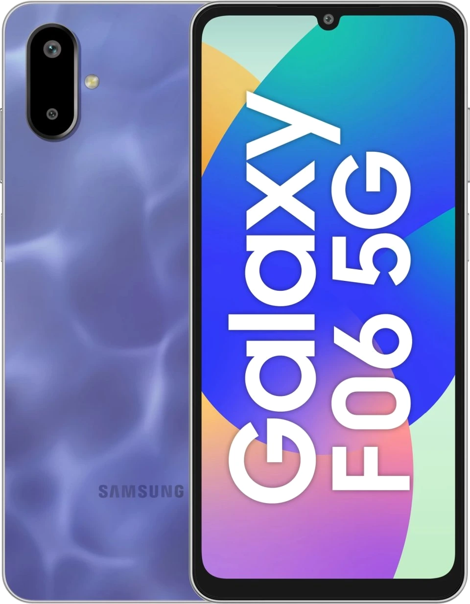 Samsung Galaxy F06 5G — Perspectiva de Estudio