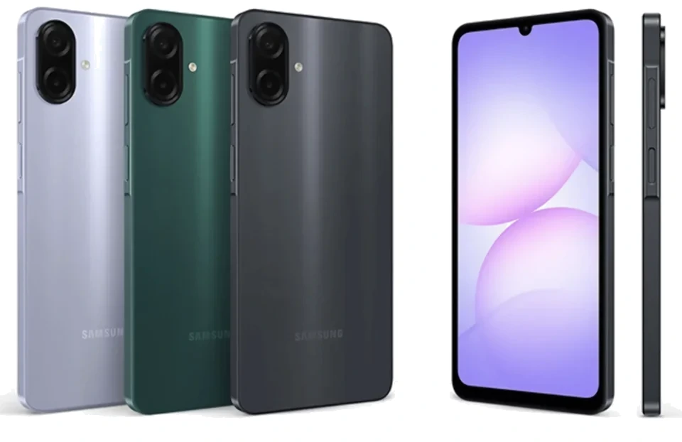Samsung Galaxy F07 — Vista Trasera Oficial