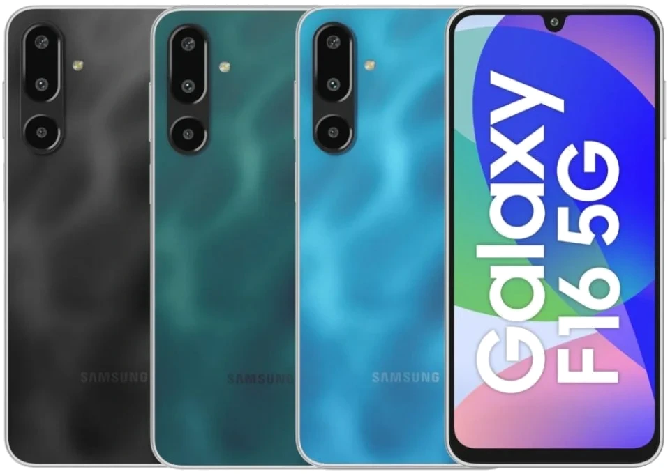 Samsung Galaxy F16 5G — Vista Trasera Oficial