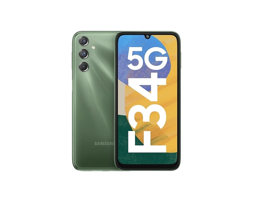 Samsung Galaxy F34 5G — Perspectiva de Estudio