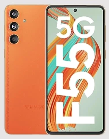 Samsung Galaxy F55 5G — Perspectiva de Estudio