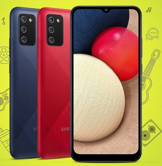 Samsung Galaxy M02s — Vista Trasera Oficial