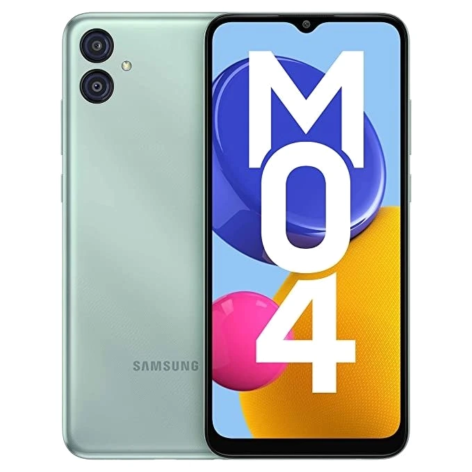 Samsung Galaxy M04 — Perspectiva de Estudio