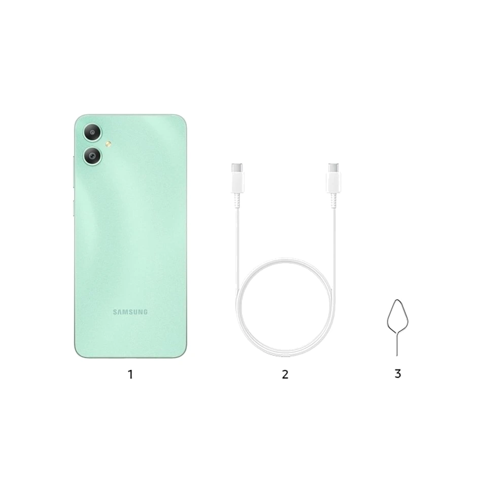 Samsung Galaxy M05 — Perfil Lateral y Chasis