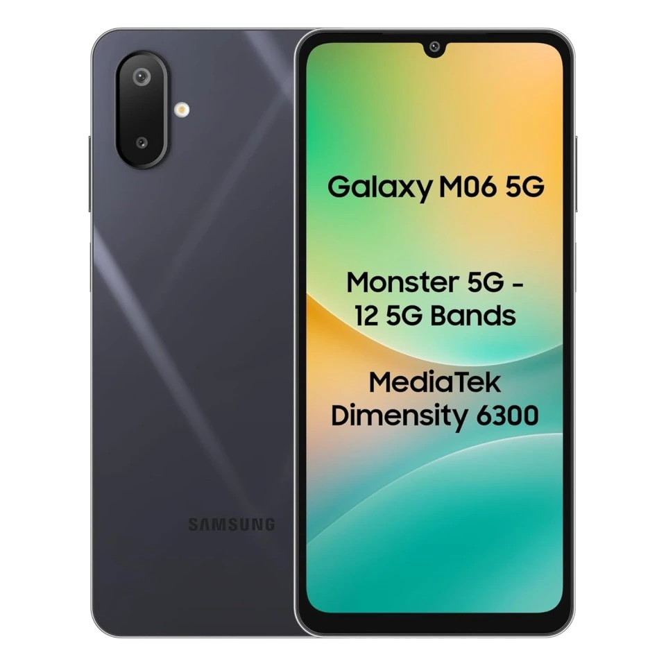 Samsung Galaxy M06 5G — Vista Trasera Oficial