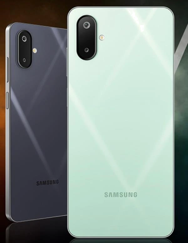 Samsung Galaxy M06 5G — Perfil Lateral y Chasis