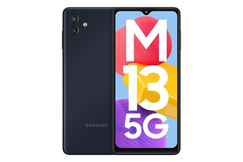 Samsung Galaxy M13 5G — Vista Trasera Oficial