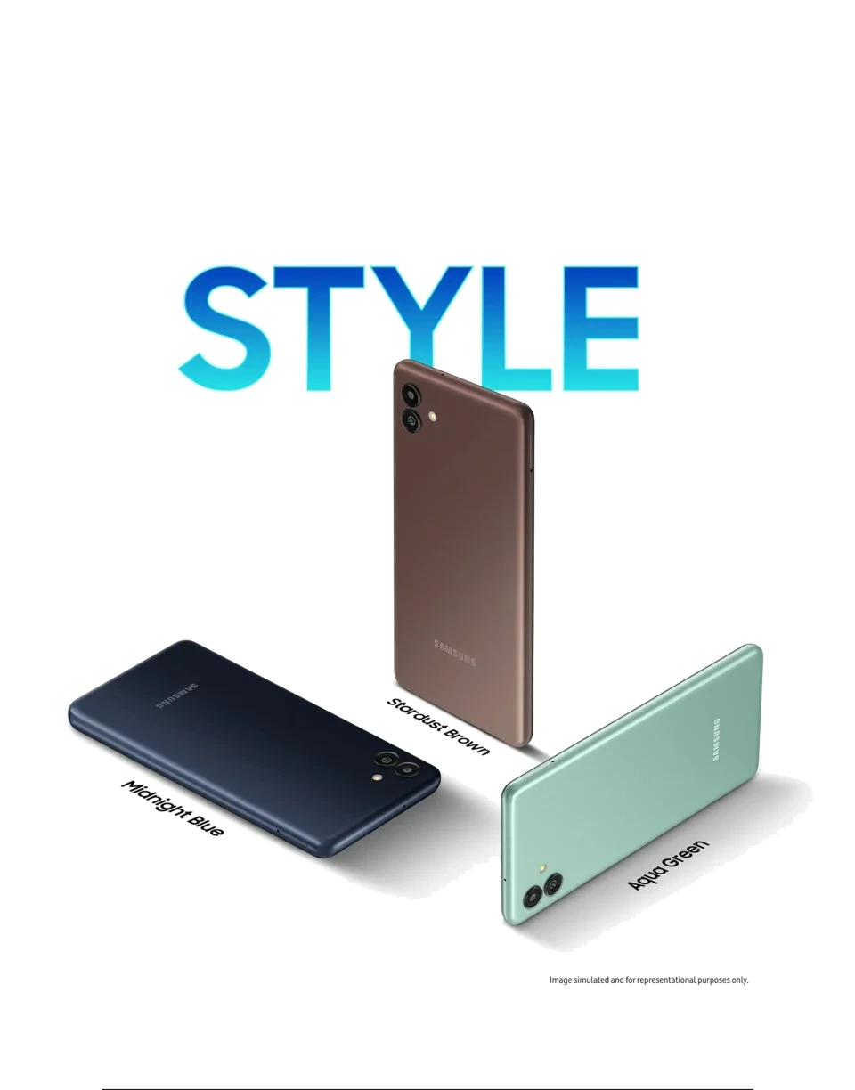Samsung Galaxy M13 5G — Perfil Lateral y Chasis