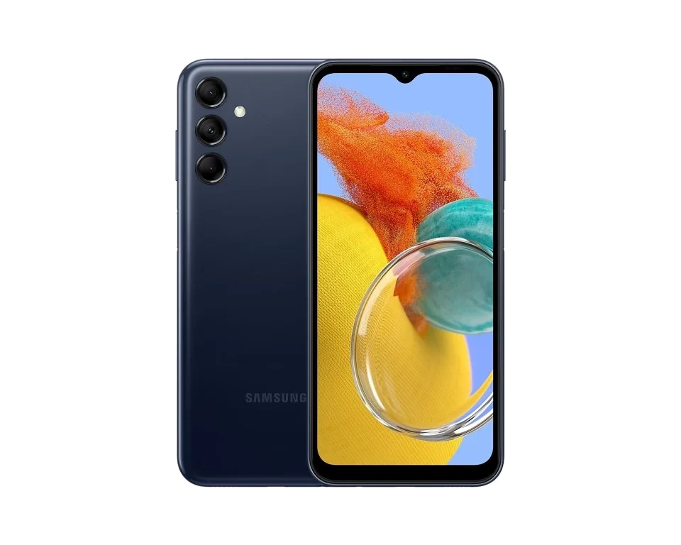 Samsung Galaxy M14 5G — Vista Trasera Oficial