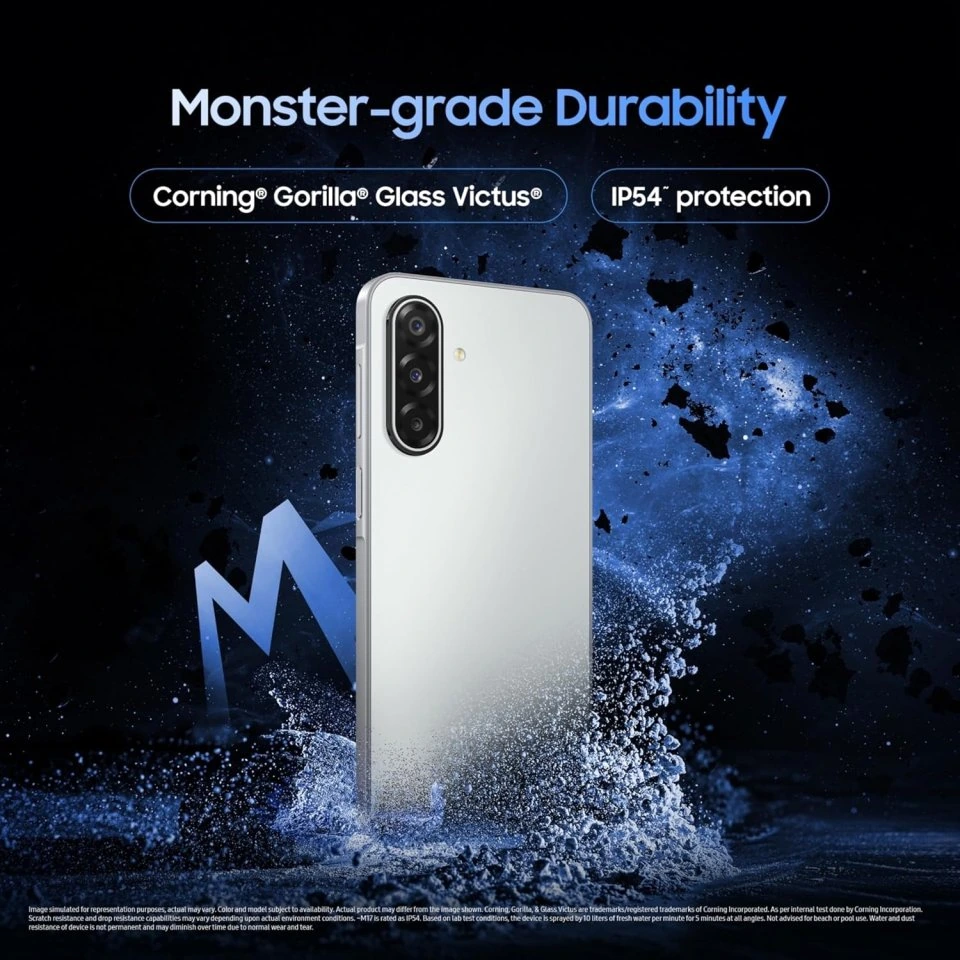 Samsung Galaxy M17 5G — Perfil Lateral y Chasis