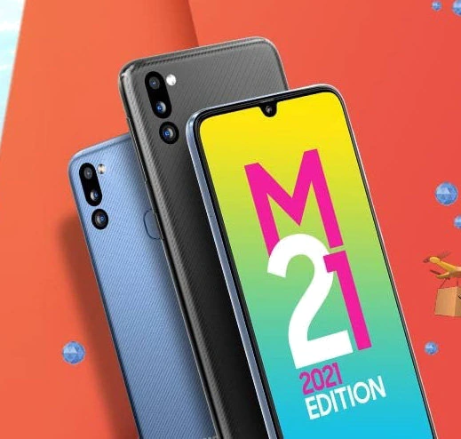 Samsung Galaxy M21 2021 — Perspectiva de Estudio