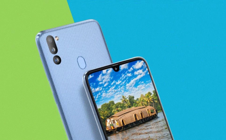Samsung Galaxy M21 2021 — Perfil Lateral y Chasis