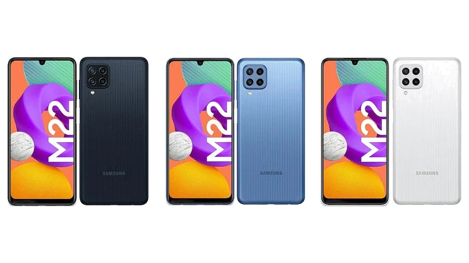 Samsung Galaxy M22 — Vista Trasera Oficial