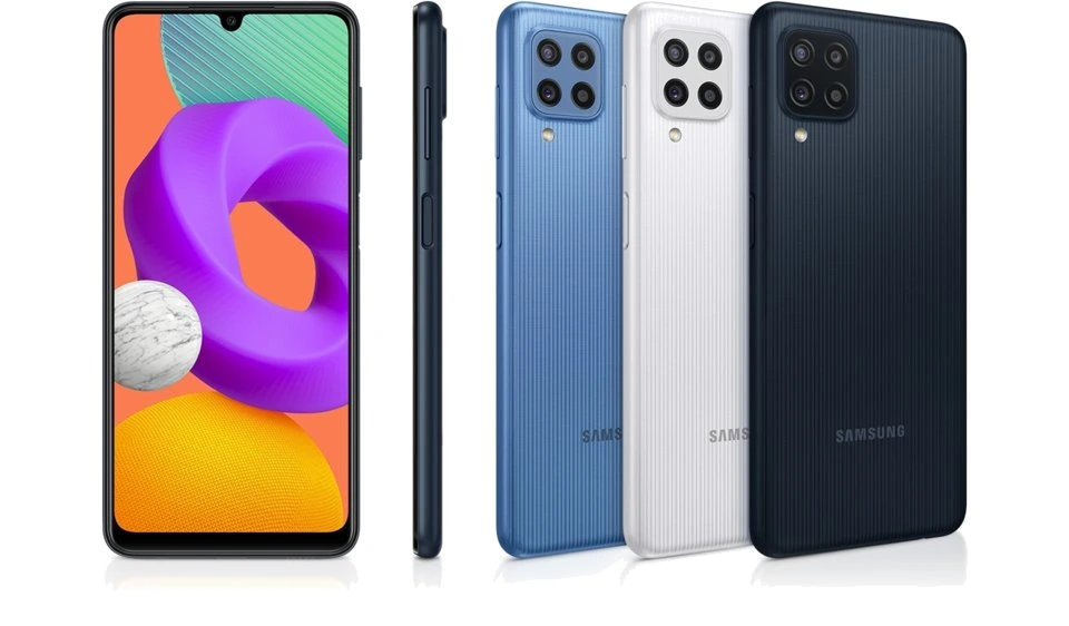 Samsung Galaxy M22 — Perfil Lateral y Chasis