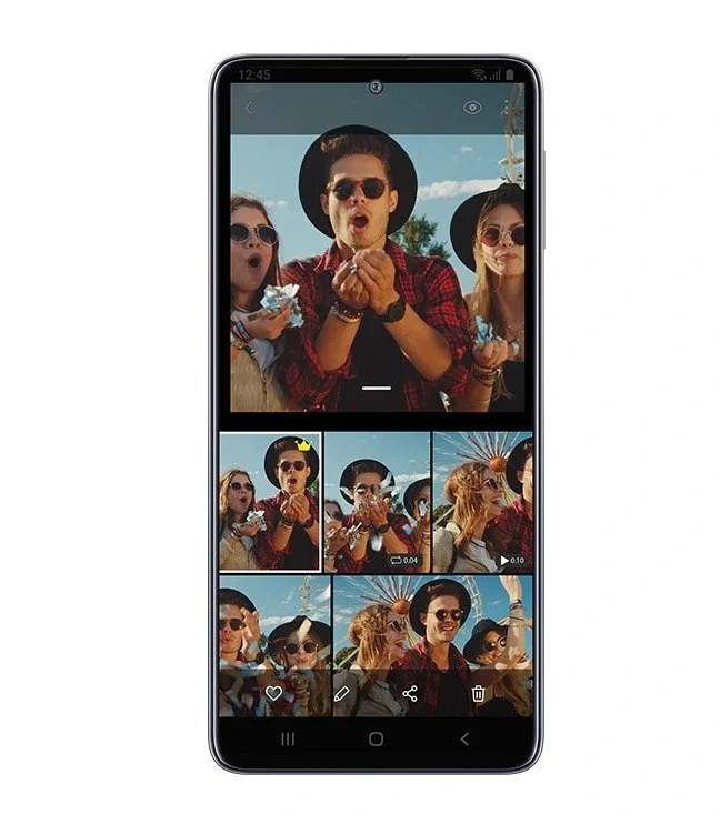 Samsung Galaxy M31s — Perfil Lateral y Chasis