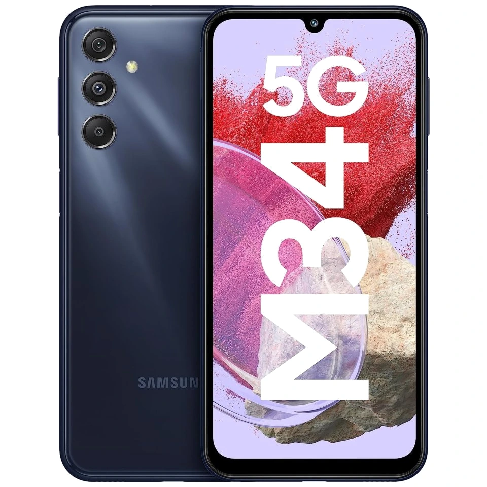 Samsung Galaxy M34 5G — Vista Trasera Oficial