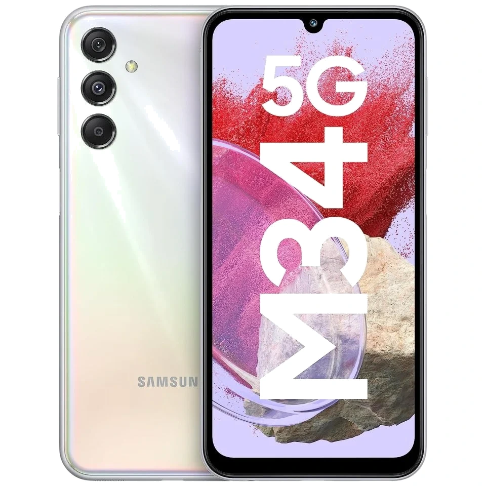 Samsung Galaxy M34 5G — Perspectiva de Estudio
