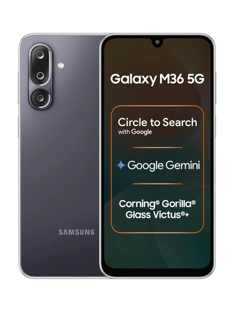 Samsung Galaxy M36 5G — Vista Trasera Oficial