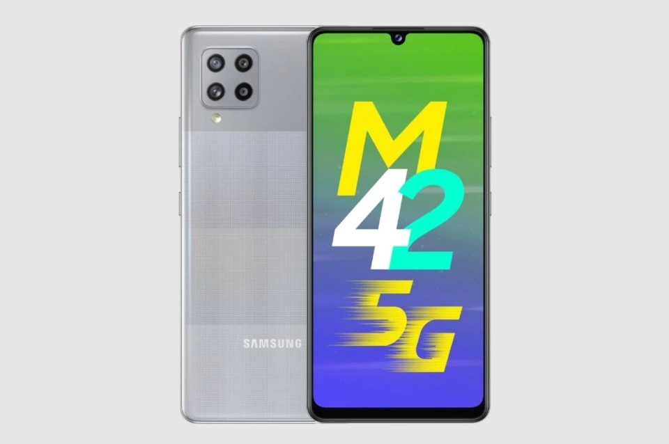 Samsung Galaxy M42 5G — Perspectiva de Estudio