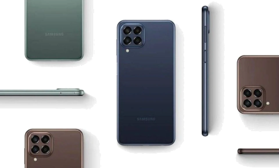 Samsung Galaxy M53 5G — Vista Trasera Oficial